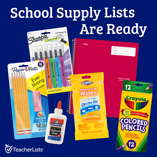 School Supply list